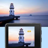 8K 30FPS Action Camera with Waterproof Case Dual Screens and EIS Stabilization