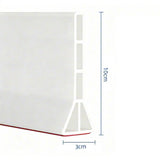 100cm Bendable Shower Water Dam Flexible Self-Adhesive Water Barrier for Kitchen Door Window