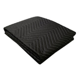 Non-woven Moving Blankets Furniture Packing Pads for Moving and Storage Black