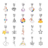 DIY Kids Bracelet Making Kit with Charms & Beads Jewelry Craft Set for Girls’ Gifts Multicolor