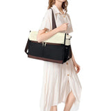 Insulated Lunch Tote Bag with Compartment Perfect for Travel and Leisure Beige