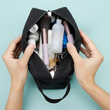 Travel Cosmetic Storage Organizer Toiletry Bag Black