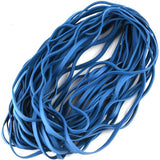 220Pcs Rubber Bands Elastic Bands for Office File Organization Blue