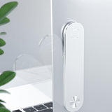 Portable PC Laptop Phone Holder Foldable Screens Expansion Mobile Side Mount Silver