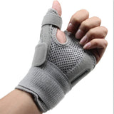 Thumb Brace Removable Thumb Spica Splint for Left Right Hand Gray