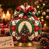 Christmas Patchwork Ball DIY Craft Kit for Adults Ornaments Style 3