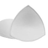 4 Pairs Foam Triangle Bra Inserts Replacement for Sports Bras White