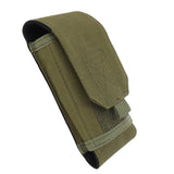 Universal Outdoor Tactical Mobile Phone Pouch Holster Case Bag Hook Holder Belt Green