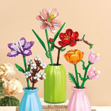 24 Days Surprise Botanical Building Blocks Advent Calendar Christmas Countdown Calendar Box Style 1