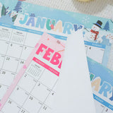 18-Month  Fridge Planner Calendar Style 3