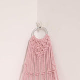 Stuffed Animal Storage Organizer Hammock Hanging Plush Toy Holder Pink