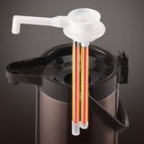 3L Stainless Steel Vacuum Insulated Water Dispenser Coffee Carafe for Hot Drinks Tea Liquid Purple Gold