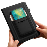 Monthly Budget Planner with Expense Tracker Notebook Undated Bill Organizer Account Book Black