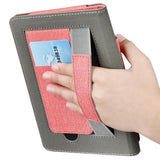 Kindle Paperwhite Case Auto Wake/Sleep Protector with Stand Compatible with 12th Gen Signature Edition (7 Inch) Pink