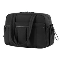 Gym Bag for Women Travel Duffle Bag with Wet Pocket Carry on Weekender Bag Black