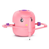 Interactive Educational Drawing Robot with 100 Cards Voice Interaction Learning Toy Pink