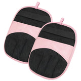 Electrostatic Pet Hair Remover Gloves Reusable Pink