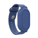 Silicone Bracelet Full Cover for Samsung Galaxy SmartTag 2 Watch  Case with Wristband Blue