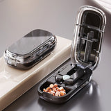 Pill Cutter and Splitter with 1/2 Adjustable Divider for Small and Tiny Pills Style 3