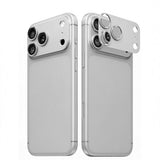 Camera Lens Protector Aluminum Hollow for iPhone 18 Pro Max 18 Pro Silver