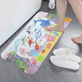 Cartoon Bathtub Mat Non-Slip Shower Mat Floor Mat Style 3