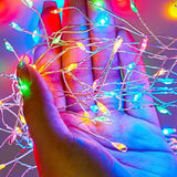 Solar String Lights – Outdoor Waterproof Fairy Lights for Patio and Balcony Multicolor