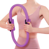 Yoga Set Pilates Essentials Kit for Women with Ring and Ball Purple