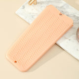 2-Pack Heat Resistant Silicone Pouch – For Hair Styling Tools Storage Nude