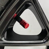 24Pcs Car Tire Valve Stem Caps Universal Air Caps Cover for Auto Bike Trucks Motorcycles Red
