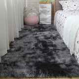 Cute Furry Pastel Rug Soft Fluffy Carpet for Living room Gray