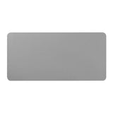 Water Resistant Mousepad PU Leather Large Mouse Pad Anti Slip Gaming Desk Mat Gray