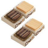 4Pcs Set Bed Sheet Organizers Bedding Storage Bags Beige
