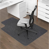 Chair Mat for Floors Desk Chair Mat for Home Office Floor Protector Smooth Rolling Mat Gray