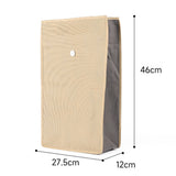 Light Shielding Vegetable Storage Bag Breathable for Onion Potato Gray