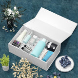 Foldable Cardboard Gift Box Easy Attach for Holiday Packaging White