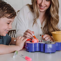 Easter Egg Decorator Kit Egg Decorating Spinner for Kids Easter Egg Painting Style 3