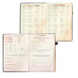 Monthly Budget Planner with Expense Tracker Notebook Undated Bill Organizer Account Book Black