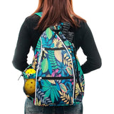 Pickleball Bag Pack Reversible Backpack Travel Sports Sling Bag Style 2