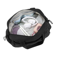 Gym Bag for Women Travel Duffle Bag with Wet Pocket Carry on Weekender Bag Black