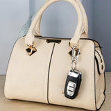 4 Pcs Metal Keychains Keyring Clip Holder Organizer for Home Car Keys Silver