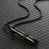 Mindful Breathing Necklace Meditation Necklace Black