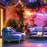 Solar String Lights – Outdoor Waterproof Fairy Lights for Patio and Balcony Multicolor