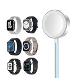 3 in 2 USB C Cable for Apple Watch Multiple Devices Charger iPhone Charger Light Blue