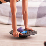 360 Degree Balance Board Core Trainer for Fitness and Stability Strength Blue