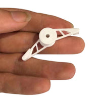 20PCS Adjustable Plant Bender Clip 360 Degrees Low Plant Training Garden Holders White