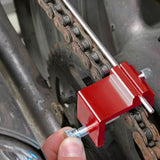 Chain Sprocket Alignment Tool For Dirt Bike ATV Red