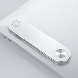 Portable PC Laptop Phone Holder Foldable Screens Expansion Mobile Side Mount Silver