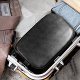 Travel Toiletry Bag Makeup Organizer with Handle Water Resistant Cosmetic Bag Black