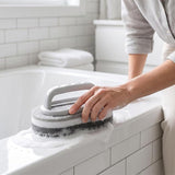 5 PCS Multi Layer Sponge Cleaning Brush Set for Kitchen and Bathroom Gray