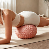 25 cm Thick Inflatable Sitting for Stretching and Balance Ball Pink